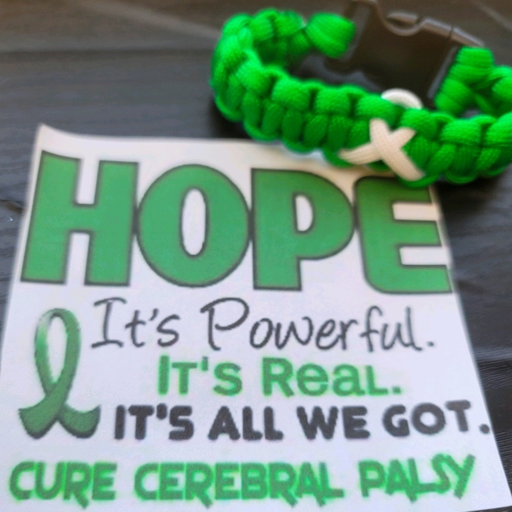 Cerebral Palsy Awareness Bracelet